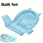 Qwz - filet de scurit rglable pour baignoire de bb, support de scurit pour douche d'enfant, soins ...