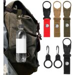 Qxer - 6 pices boucle de bouteille d'eau sangle suspendue, porte bouteille ceinture, crochet ceinture ...