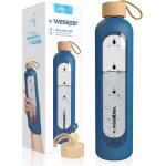 Qxer - bouteille dâ¿eau 1l de motivation en verre avec temps horaire, sans bpa, gourde en verre hermétique ... Qxer - bouteille dâ¿eau 1l de motivation en verre avec temps horaire, sans bpa, gourde en verre hermétique ...