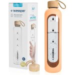 Qxer - bouteille dâ¿eau 1l de motivation en verre avec temps horaire, sans bpa, gourde en verre hermétique ... Qxer - bouteille dâ¿eau 1l de motivation en verre avec temps horaire, sans bpa, gourde en verre hermétique ...