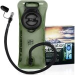 Qxer - poche a eau 2l, 3l, vessie d'hydratation sans bpa, rservoir d'eau couvercle antifuites a large ...