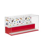 R. c. lego play & display case iconic red 40700001