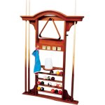 Rack � queues pool deluxe pour 8 queues de billard
