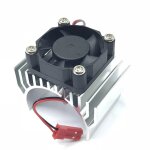 Radiateur de radiateur de moteur en alliage d& 39; aluminium 540 / 550 avec connecteur jst de ventilateur ...