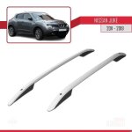Rails de toit - barres cross pour nissan juke 2011 - 2019 - gris - mod�le adh�sif - 304