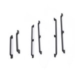 Rampes a coque m�tallique, 2 pi�ces, 75mm / 155mm, pour chenille 1 / 10 rc traxxas hsp redcat tamiya ...