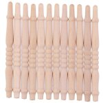 Rampe d'escalier miniature en bois pour maison de poup�e 1:12, 12 pi�ces / lot, mod�le d'accessoires ...