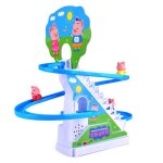 Rampe de musique légère pour enfants, glissade, cadeau d'anniversaire, dessin animé, cochon, jouet electrique ... Rampe de musique légère pour enfants, glissade, cadeau d'anniversaire, dessin animé, cochon, jouet electrique ...