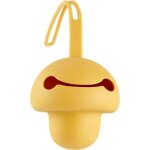 Range ttine - thermobaby - silicone - jaune miel - doux et sans bpa