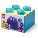 Rangements lego - brique de rangement translucide - bleu - 5009340