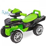 Raptor quad porteur pousseur musical enfant a partir de 18 mois vert