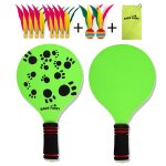 Raquette de badminton de plage en bois de haute qualit, jouet de sport amusant de plein air, jeu educatif ...