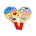 Raquettes de plage peppa pig + balle - beach ball