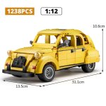 Ratio 1 a 12 - blocs de construction techniques pour voiture de sport, citroën 2cv rc, télécommande, ... Ratio 1 a 12 - blocs de construction techniques pour voiture de sport, citroën 2cv rc, télécommande, ...