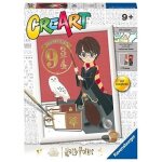 Ravensburger - creart srie d harry potter dpart pour poudlard kit de peinture avec numros pinceau ...