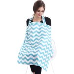 Rayure couvertures d'allaitement de qualit suprieure, 4 en 1 multifonction, avec sac de rangement, ...