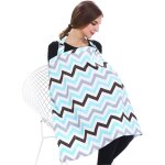 Rayure couvertures d'allaitement de qualit suprieure, 4 en 1 multifonction, avec sac de rangement, ...