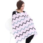 Rayure couvertures d'allaitement de qualit suprieure, 4 en 1 multifonction, avec sac de rangement, ...