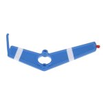 Rc era c138 bell 206 rc h�licopt�re pi�ces d�tach�es groupe d'aile verticale ( blue variant )