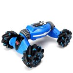 Rc stunt car 2. 4g telecommande gesture sensor all - terrain toy cars double face rotation off road 360 ...