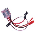 Rc voiture esc, 20a contr�leur de vitesse electronique bross� avec frein pour rc voiture bateau t�l�commande ...