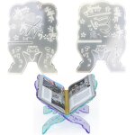 Reading shelf molds, moules en silicone pour support de livre, moule silicone resine epoxy porte - livre ...