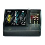 Rcepteur 4 canaux carson modellsport reflex wheel pro 3 2, 4 ghz systme de connecteur uni (graupner ...