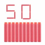 Recharge de flchettes eva a tte creuse souple ,  accessoires de pistolet a balles pour nerf n - strike ...