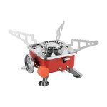 Rchaud de camping pliable, survie en plein air, cuisinire a gaz carre portable, voyage pique - nique ...