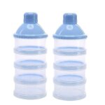 Rcipient pour lait en poudre de qualit alimentaire avec joint en gel de silice, sans bpa, lavable au ...