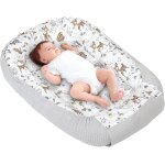 Reducteur de lit bebe - rducteur bb 100x60x15cm cocon et naissance couffin nid d'ange 100% coton gaufre ...