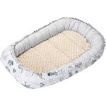Rducteur de lit bb 100x60x15cm cocon nid d'ange nest baby reducteur bbs oreiller cocoon insert amovible ...
