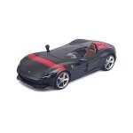 Modle rduit de voiture - bburago - ferrari monza sp1 - schwarz - rot - intrieur - mixte
