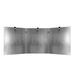 Rflecteur de chauffage suspendu en alliage d'aluminium, collecteur de chaleur solaire, pour cour extrieure, ...