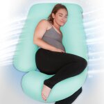 Refroidissement coussin de grossesse, coussinet allaitementen forme de u, coussins de maternit et corps ...