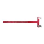 Rgle en alliage d'aluminium t / l, 1 pice, mesure du point de nocks pour le tir  l'arc, pour les sports ...