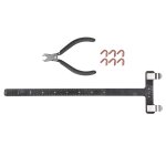 Règle en alliage d'aluminium pour tir à l'arc, ensemble d'outils de mesure d'arc recourbé / arc composé ... Règle en alliage d'aluminium pour tir à l'arc, ensemble d'outils de mesure d'arc recourbé / arc composé ...