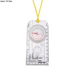 Règle de guidage pour la lecture de cartes, pour randonnée camping bateau, boussole grossissante pour ... Règle de guidage pour la lecture de cartes, pour randonnée camping bateau, boussole grossissante pour ...