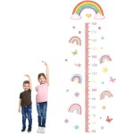 R�gle de hauteur pour enfants, autocollant mural enfant, diagramme de croissance de b�b�, tableau de ...