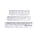 R�gle de signet plus epaisse, anti - d�formation, multi - usage, elastique, largement utilis�e, pour ...