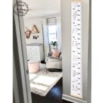 Règle de taille pour enfants, mesure personnalisée de croissance, tenture murale en bois Règle de taille pour enfants, mesure personnalisée de croissance, tenture murale en bois