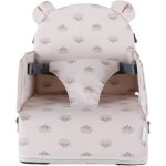 Rehausseur bleu bb de 9 mois a 3 ans chaise enfant avec dossier et coussin - lger, pliable et nomade ...