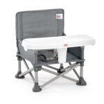 Rehausseur bright starts compact pliable - pop 'n sit, tablette amovible, ultra compact, sac de transport ...