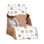 Rhausseur pour chaise bb nomade oursons camel