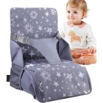 Rehausseur chaise enfant, chaise nomade bebe, travel booster, avec dossier haut, ceinture de scurit, ...