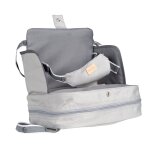 Réhausseur de chaise roba little stars - gonflable pour maison et voyage - gris Réhausseur de chaise roba little stars - gonflable pour maison et voyage - gris