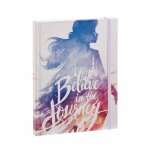 La reine des neiges 2 - cahier � spirale a5 believe in the journey