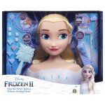 La reine des neiges la reine des neiges 2 - tte a coiffer deluxe - elsa