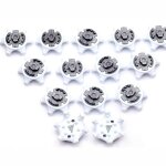 Remplacements de crampons de golf 14 pi�ces (blancs) les remplacements de crampons de golf s'adaptent ...