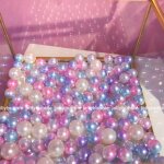 Remplissages de perles de d�coration, 400 pi�ces, breloques pour pinceaux, bo�te de rangement, seau de ...